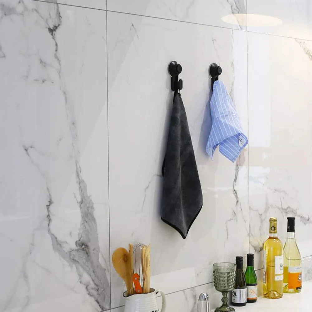 2 шт. крючки на присоске Многоразовые водонепроницаемые для ванной кухни