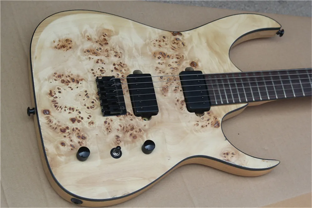 Фабричная 6-струнная электрическая гитара с черной фурнитурой подставка из