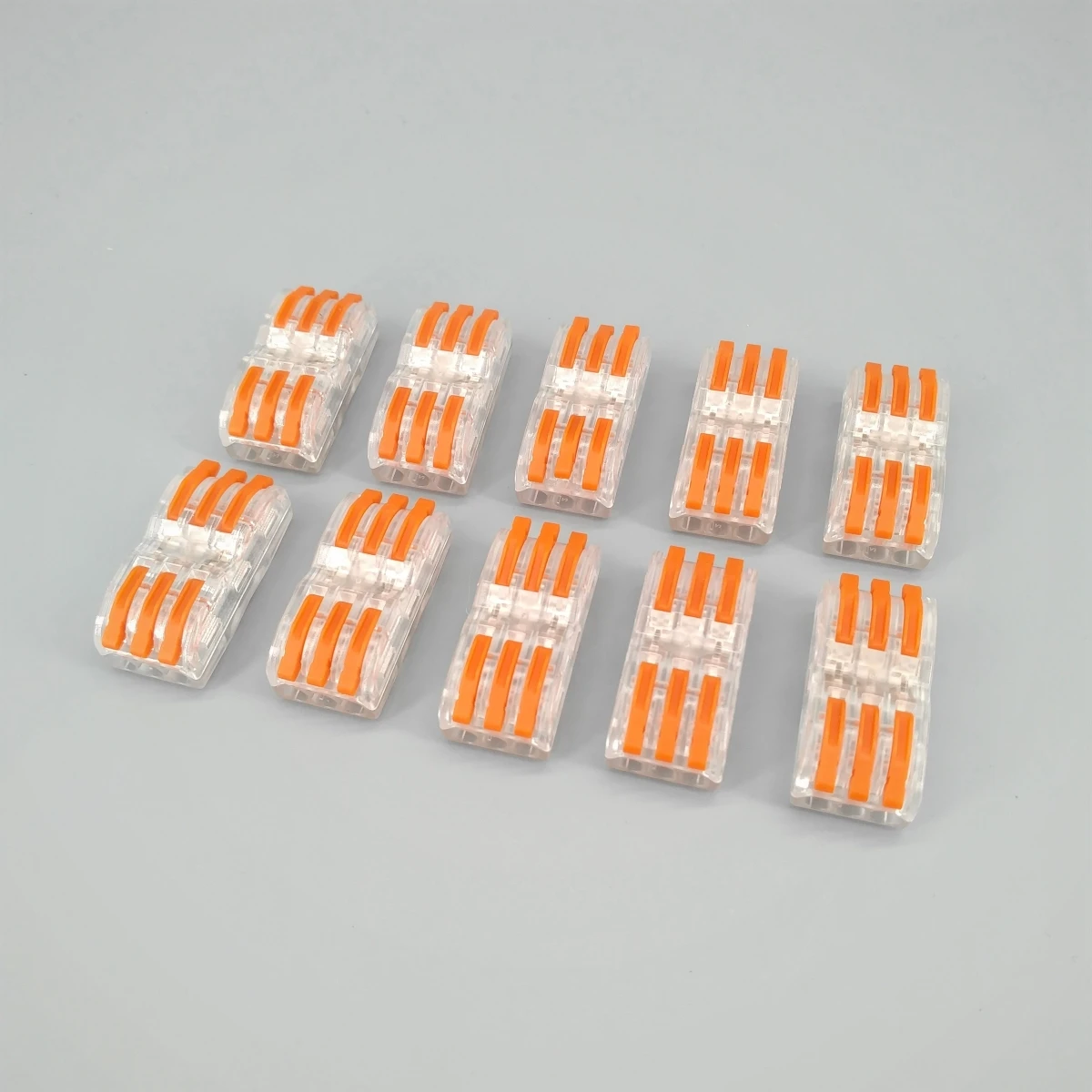 10 шт. компактный проводной разъем проводник клеммный блок SPL 3|Соединители| |