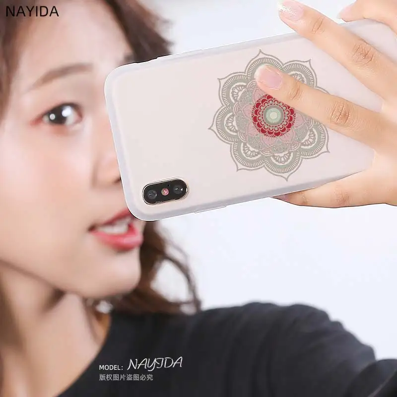 Мягкий силиконовый чехол для Xiaomi Redmi 9a 8a 7a 6a 5a 4a 9at 9Prime 9 8 7 6 5 K20Pro с цветочной