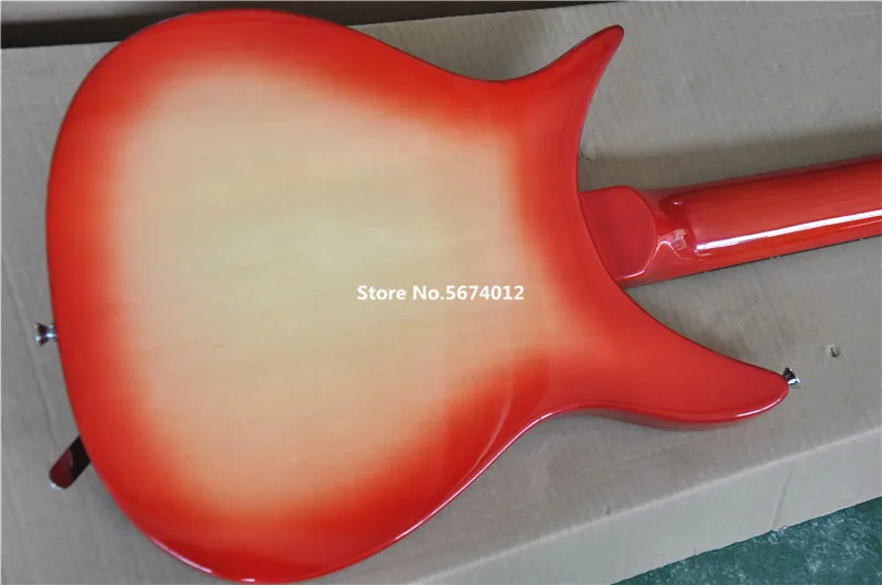 

New arrival special offer Ricker 325 model short electric guitar length 527mm quality red free shipping