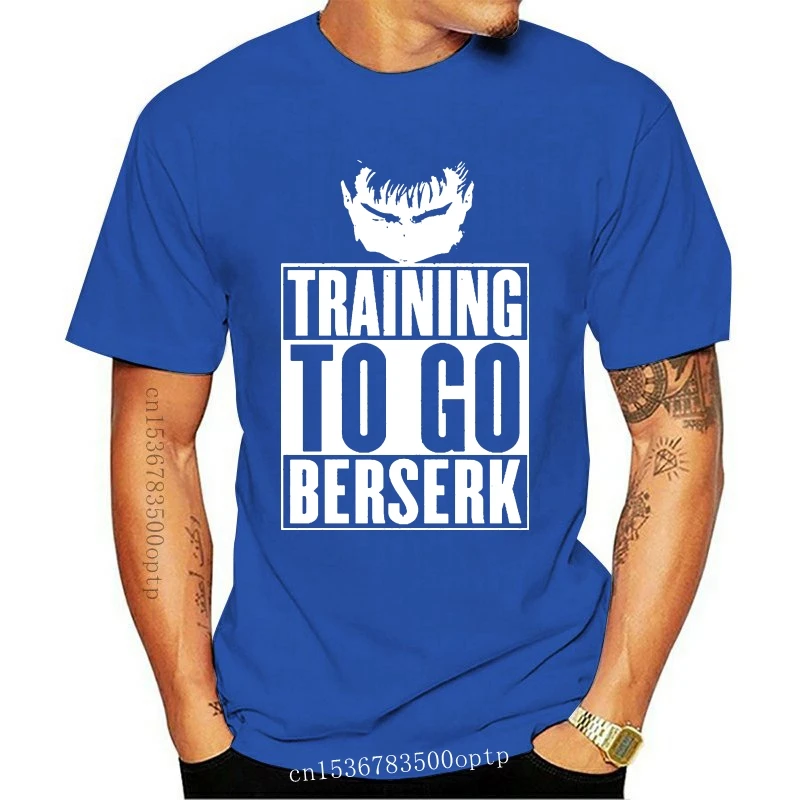 

Новинка футболка Berserk - Traininger To Go Berserk аниме футболка из ультра хлопка футболки с коротким рукавом для отдыха модная летняя
