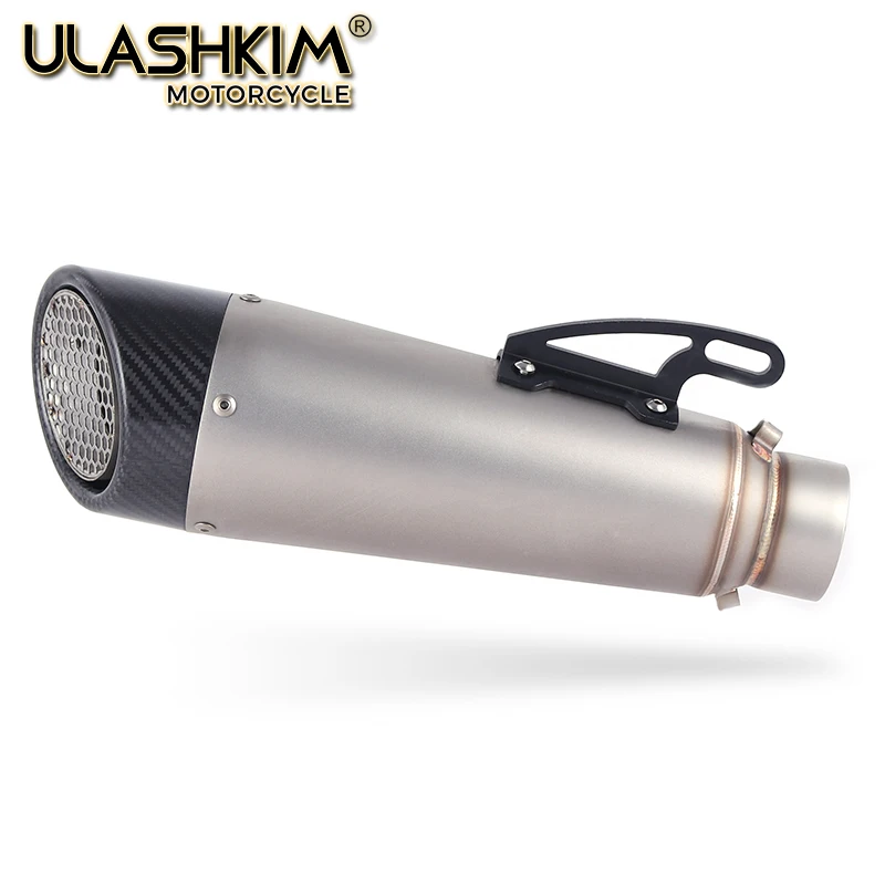 Универсальный мотоцикл из углеродного волокна без шнуровки глушитель Escape
