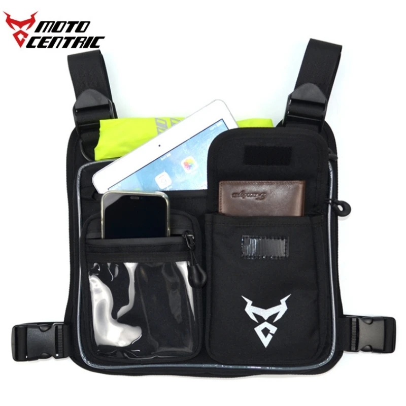 

MOTOCENTRIC Motorcycle Chest Bag Travel Motocross Bike Bag Waterproof Motorcycle Backpack Large Capacity Moto Waterproof Bag