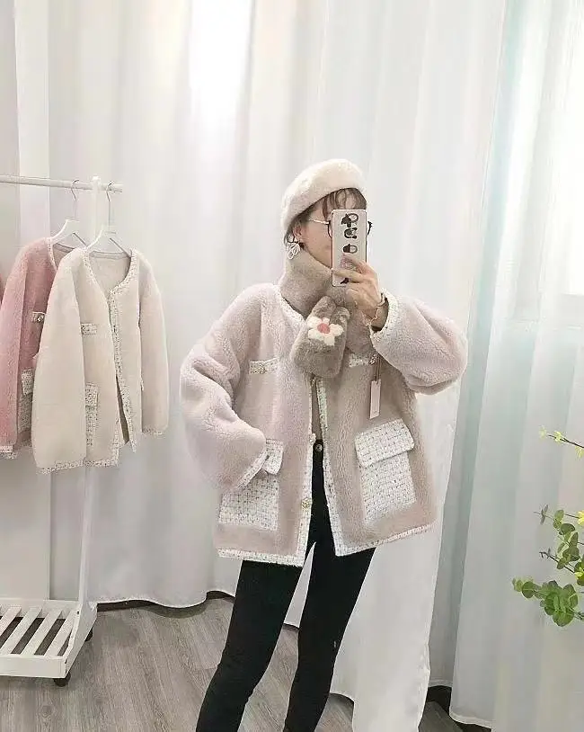 

Fashion women BK11458 Coats & Jackets 2021 Runway Luxury famous Brand European Design party style Women's Clothing