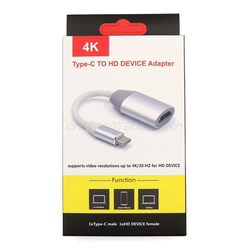 USB 3 1 USB-C Тип C на HDMI-совместимого адаптера 4K ТВ кабель конвертер Папа-мама адаптер