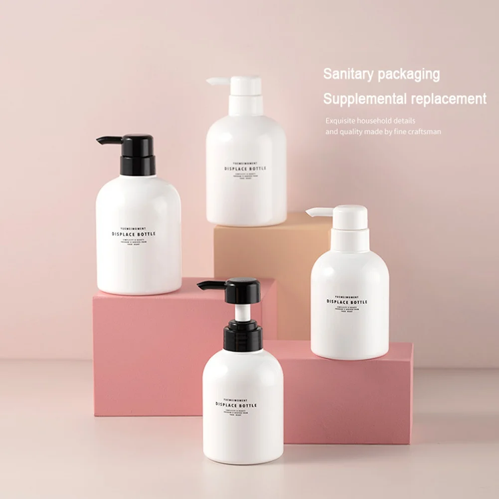 

300/500ml Bathroom Soap Dispensers Empty Pump Bottle Shower Gel Holder Soap Dispenser Lotion Shampoo Bottle Empty Body Bottle