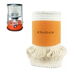 Различные модели фитилей для керосиновой плиты 65758595120 мм, высококачественное стекловолокно + фитиль с нагревателем из 100% хлопка