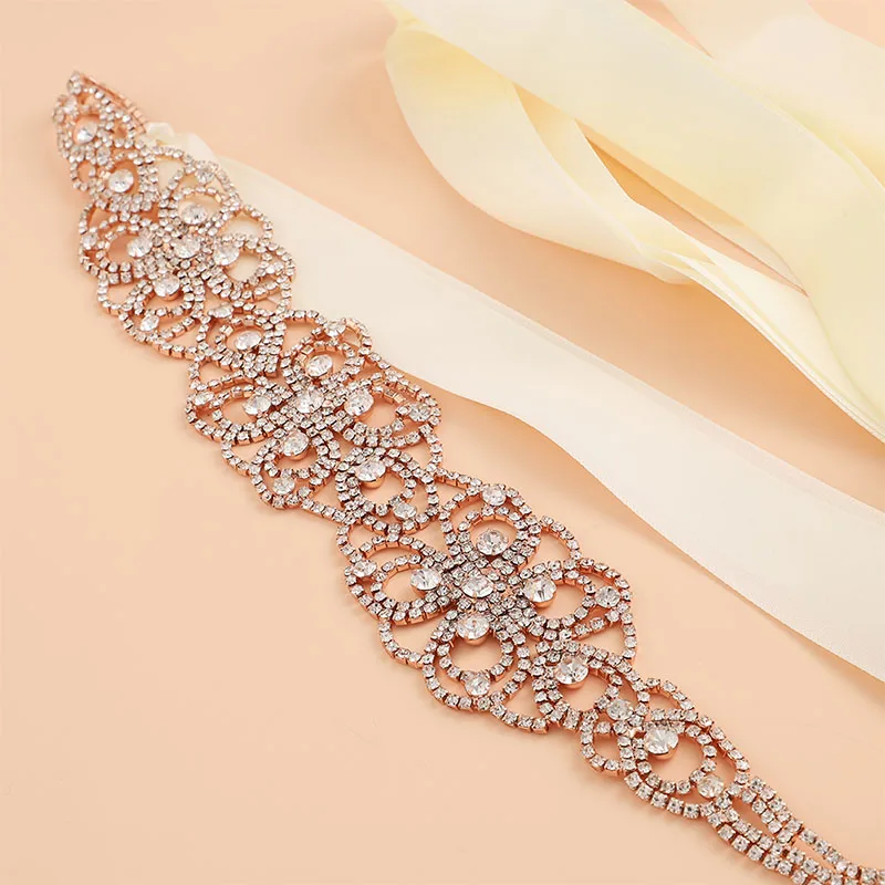 Пояс стразы для платья невесты свадебные аксессуары украшение пояс цвета