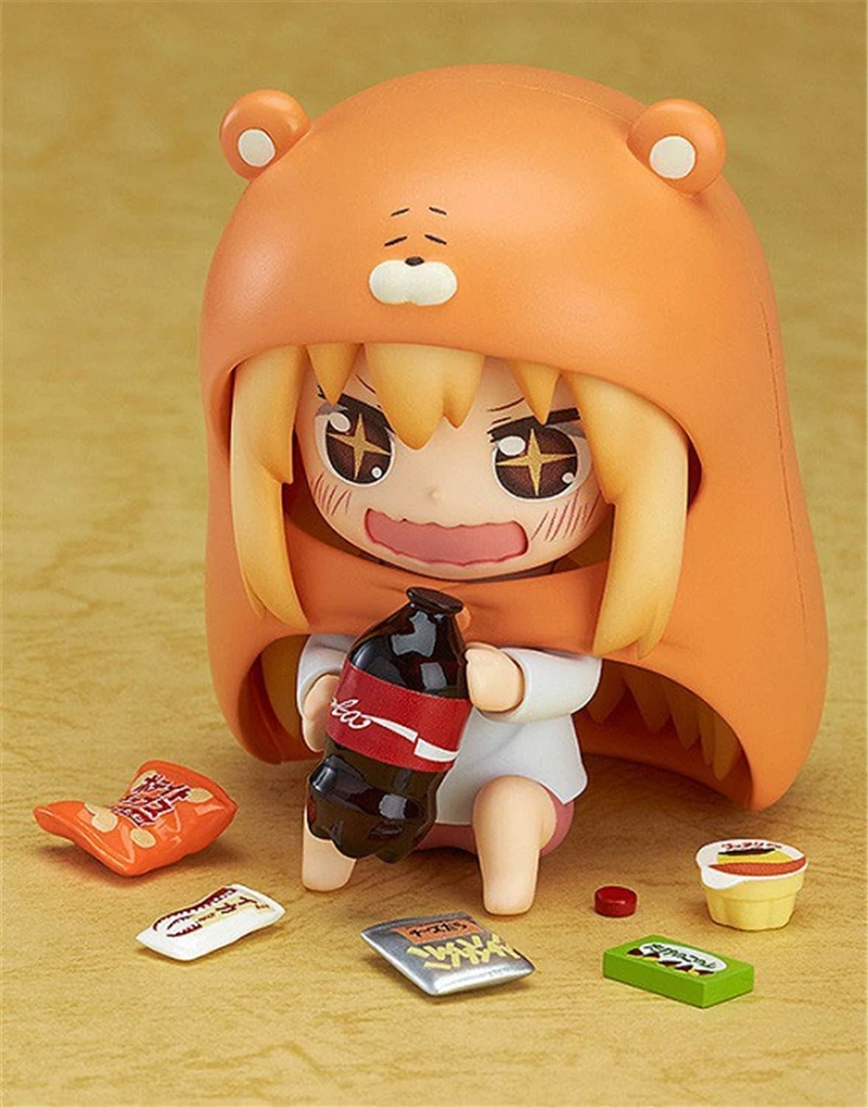 

New 10cm Himouto! Umaru-chan Doma Cute Anime Action Figure U.M.R Anime Figure Collection Model Toy Doll for Kids Gifts with Box