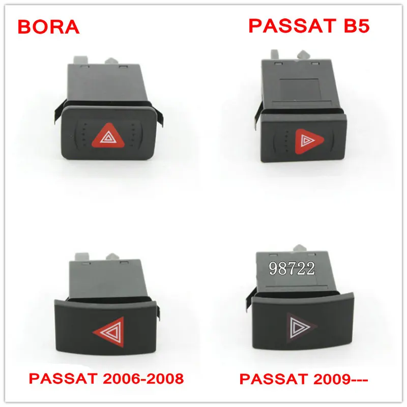 

For Bora Passat B5 PASSAT Emergency light switch Double flasher switch