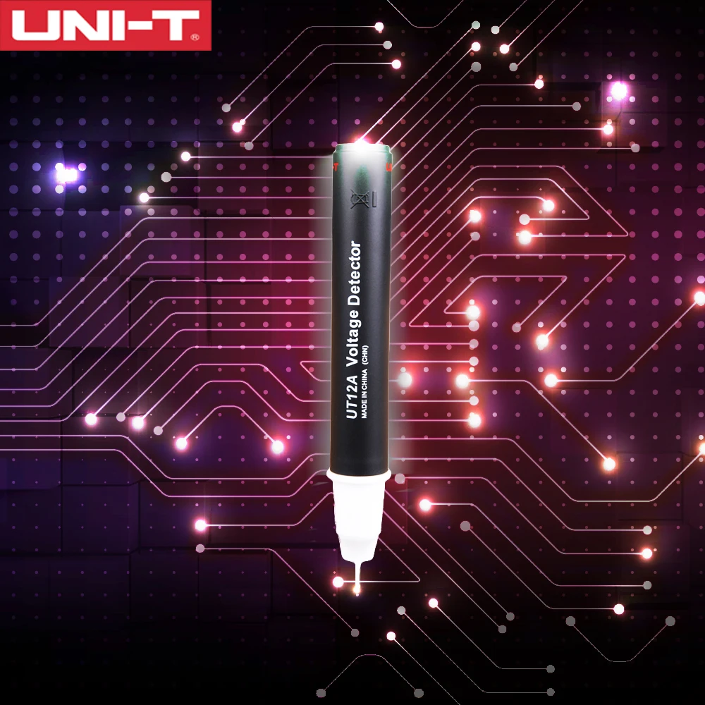 UNI T UT12A/UT12B/UT12C ручной Напряжение ручка тестер Бесконтактный детекторы напряжения