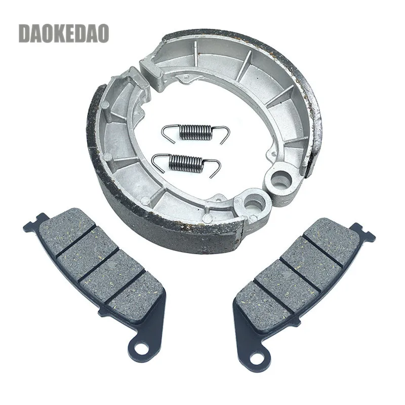 

For Honda VT250C V Twin Magna 1994-1998 VT250 C VT 250 Motorcycle Front Brake Pad Rear Brake Shoe Kit Set