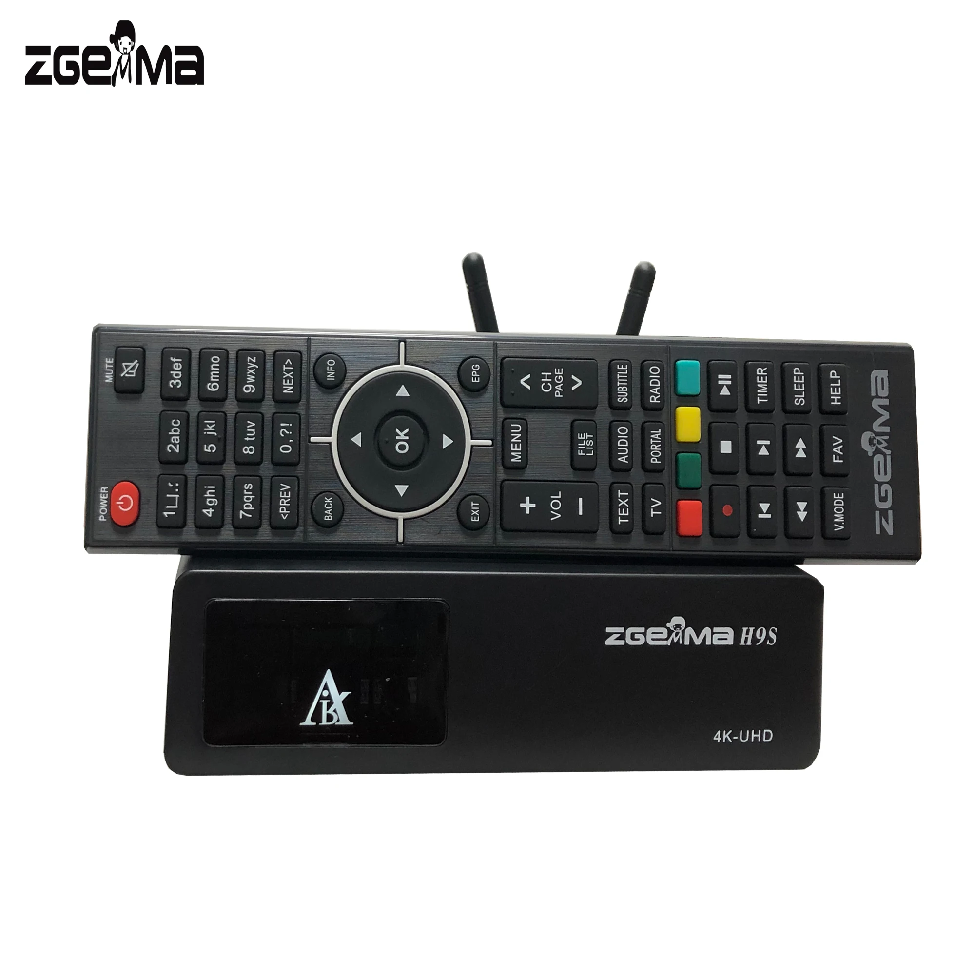 5 шт./лот ZGEMMA H9S с 300 МГц Wi Fi DVB S2X Multistream 4K со сверхвысоким разрешением Ultra HD