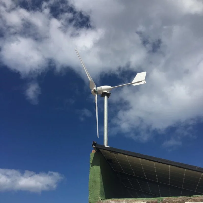 Ветряная Турбина 1000 Вт 48 В с 3 лезвиями длина 1040 мм 96 24 магнитные генераторы 1 кВт