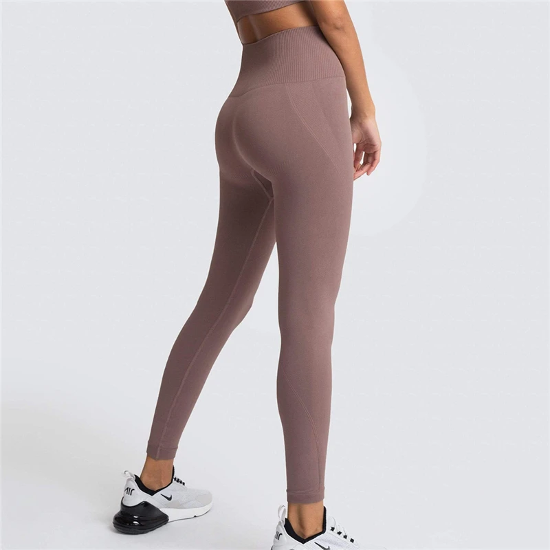 

Fitness High Waist Legging Tummy Control Seamless Energy Gymwear Workout Running Activewear Pants Hip Lifting Trainning Wear