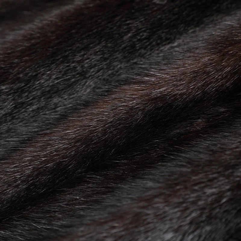 

Leather Genuine Jacket Men Deerskin Leather Coat Natural Mink Fur Lining Winter Luxury Mens Mink Coats 2020