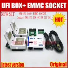 Новый 2022 оригинальный UFI Box /Ufi с поддержкой FBGA 153/169/162/186/221 254 ful EMMC Service Tool Считывание данных пользователя а также
