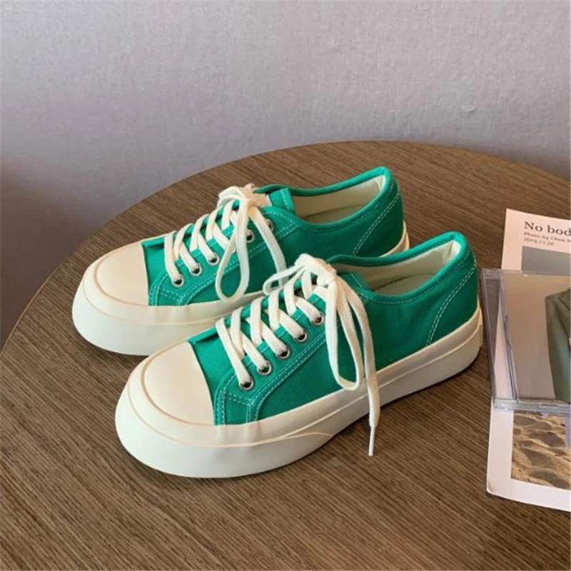

Women's Lolita Shoes Platform Vintage Sneakers Casual Sports Shoes Breathable Comfort Female Canvas Shoes Ladies Flats