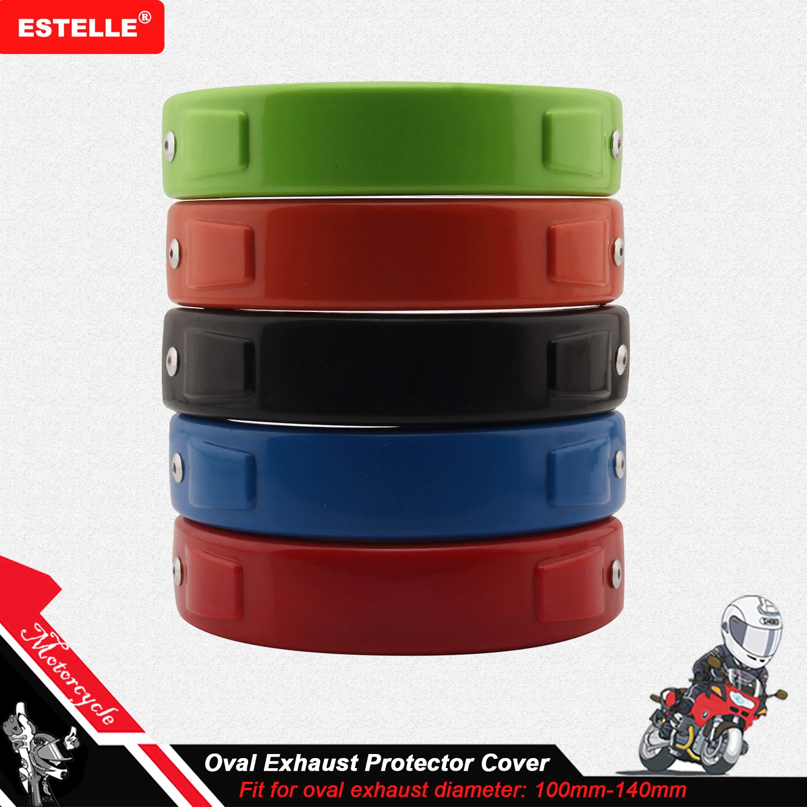 Распродажа для DUCATI M1100 /S /EVO MONSTER 1200 2009-2016 2015 Аксессуары глушитель/круглый Овальный