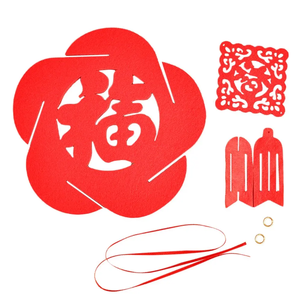 

Ярко-красный цветочный шар, подвеска, украшение, полый китайский кулон, китайский, с Новым годом, товары для магазина украшения на окна для д...