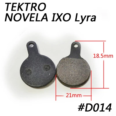 D014 Catazer 4 пары полуметаллические MTB велосипедные дисковые тормозные колодки для велоспорта SHIMANO0 AVID HAYES TEKTRO Magura Formula - Цвет: D014