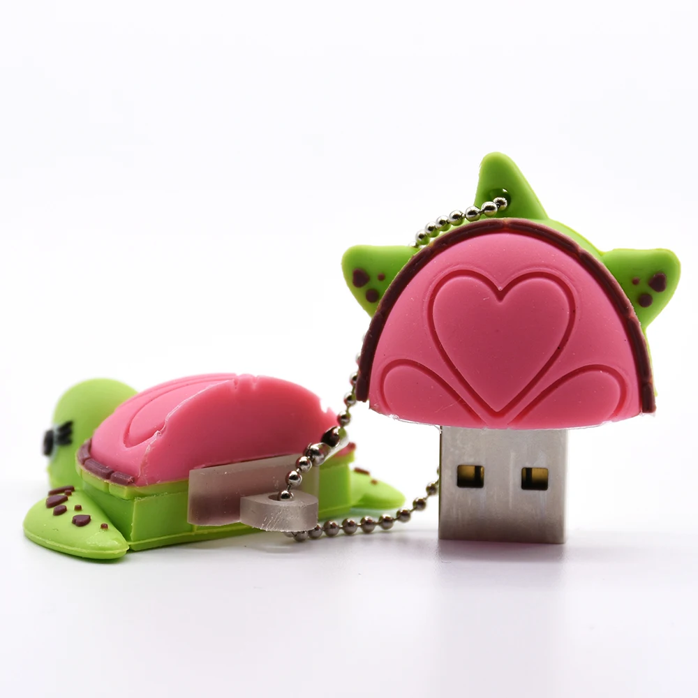 USB флеш накопитель в виде черепахи 128 ГБ 4 8 16 32 64 ГБ|USB флэш-накопители| |