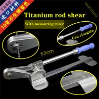 orthopaedic instruments medical spine and lumbar spine titanium rod shear table rod shear table rod breaking pliers measuring ru