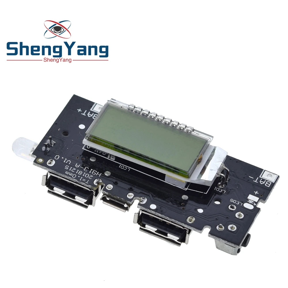 Двойной USB 18650 Батарея Зарядное устройство PCB Мощность модуль 5V 1A 2.1A мобильный