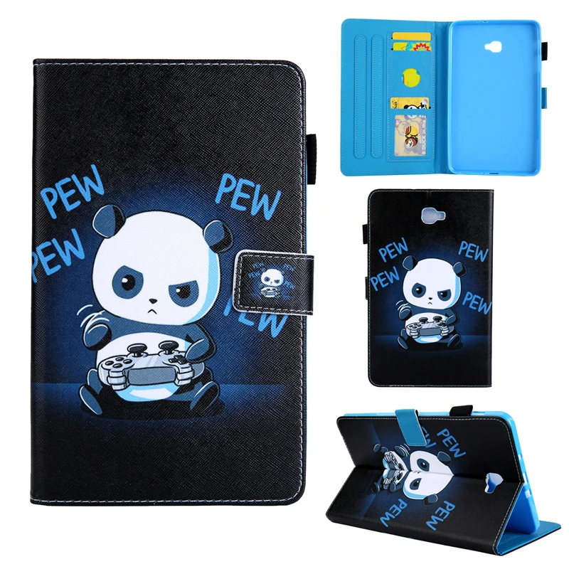 

Case Coque For Samsung Tab A6 10.1 SM-T580 Cartoon Owl Leather Cover For Samsung Galaxy Tab A 6 2016 10.1" T585 T580 Cover Cases