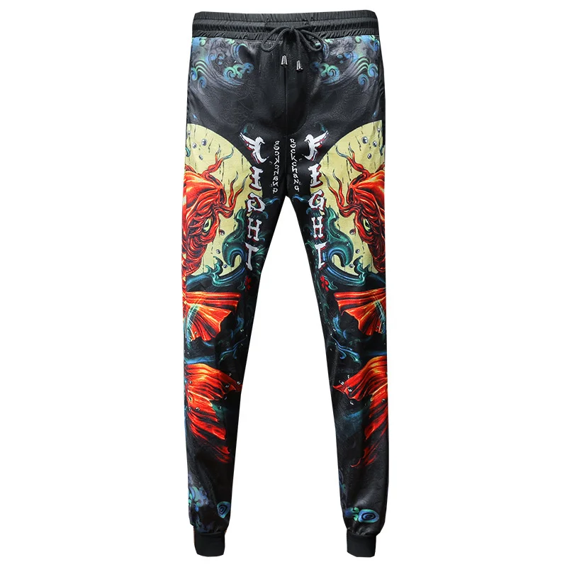 Pattern Men Trousers Dress Pants Streetwear Social Male Ropa De Hombre 2020 Fashion Casual Pantalon Homme | Мужская одежда