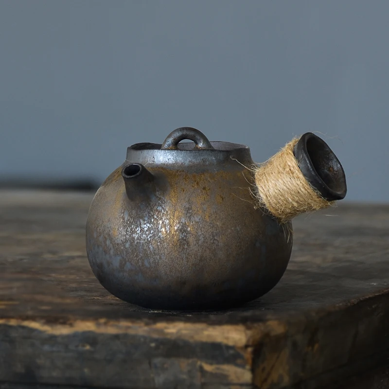 Японские керамические китайские чайники kyusu LUWU чайный горшок кунг фу посуда для