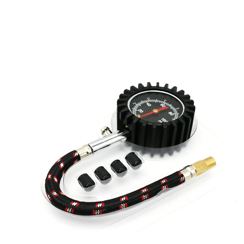 

Автомобильный манометр 0 ~ 165 psi, ручной измеритель давления в шинах с воздушной трубкой мм