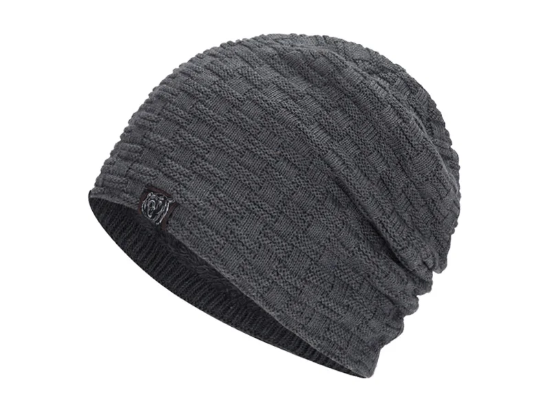 Xlamulu Мужская зимняя шапка Skullies вязаная шапка для женщин зимняя шапка мужская шапка Gorros Bonnet Мягкие вязаные шапки хлопок