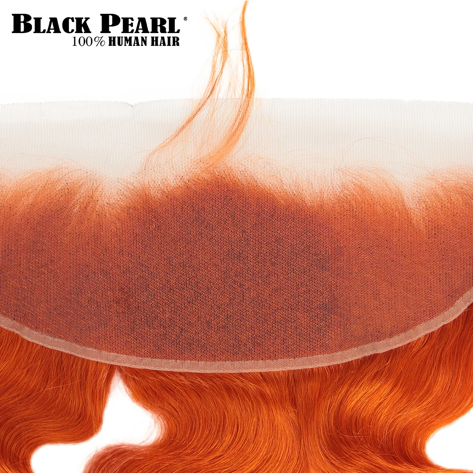 Черная жемчужина Pretty Remy бразильские волосы объемная волна оранжевый цвет ухо до