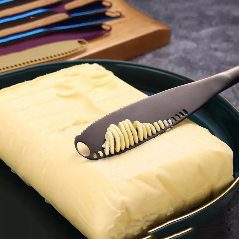 1 шт. Нержавеющая сталь сыр Ножи High end масло Еда хлеб нож для джема Кухня