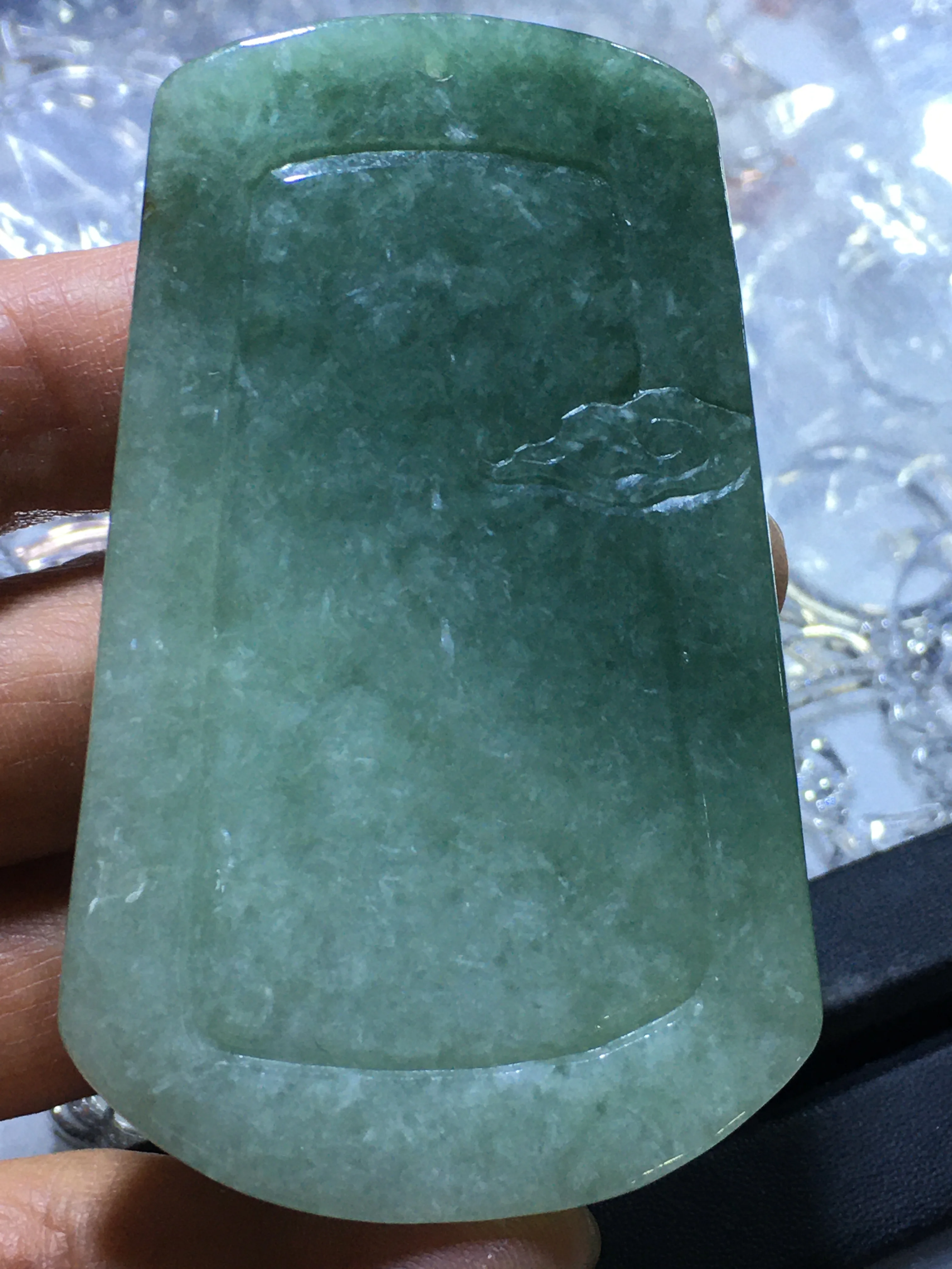 

Natural 7A Myanmar jade Handcarved buddha dragon emperor green jade pendant jade necklace pendants jewelry jade necklaces
