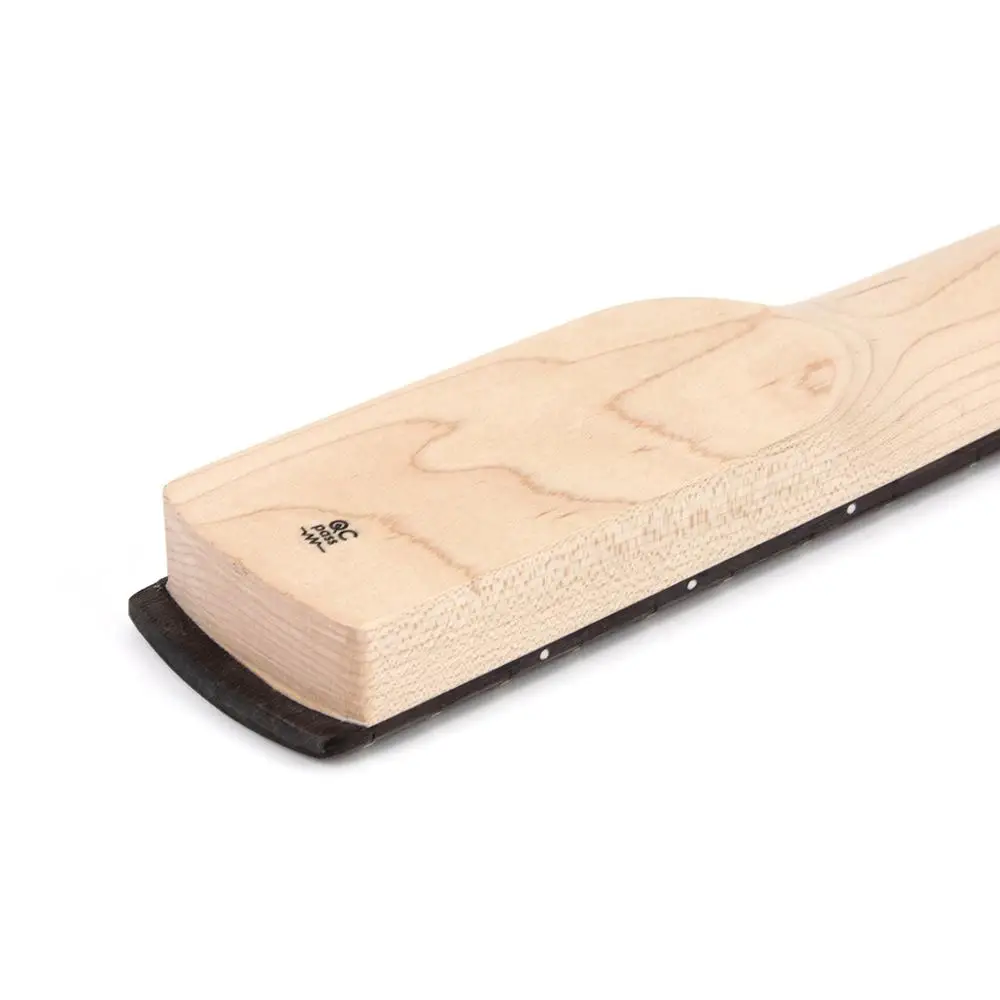 kmise elektrische gitarre neck 4 string kanada ahorn für jazz bass jb 21 bünde bolt auf 38 mm mutter natur satin free global shipping