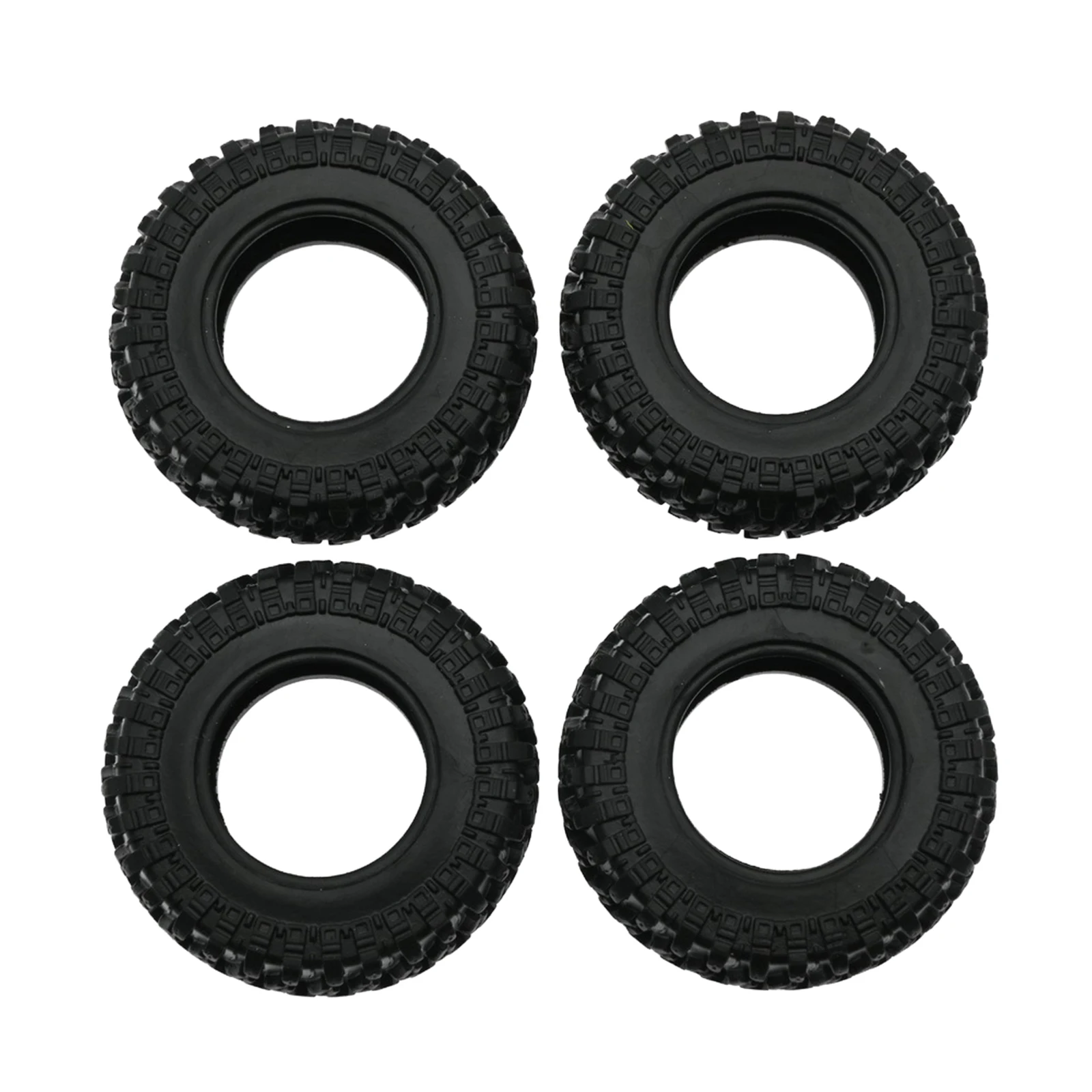 

4Pack of 1:24 Wheel Tires Set for Axial SCX24 AXI90081 Trucks Accessories