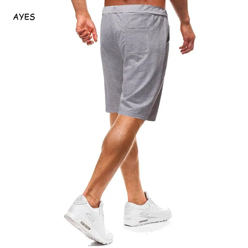 

Men'S Casual Summer Shorts Sweatpants Male Fitness Bodybuilding Workout Man Fashion Short Pants Drawstring Letter Shorts men