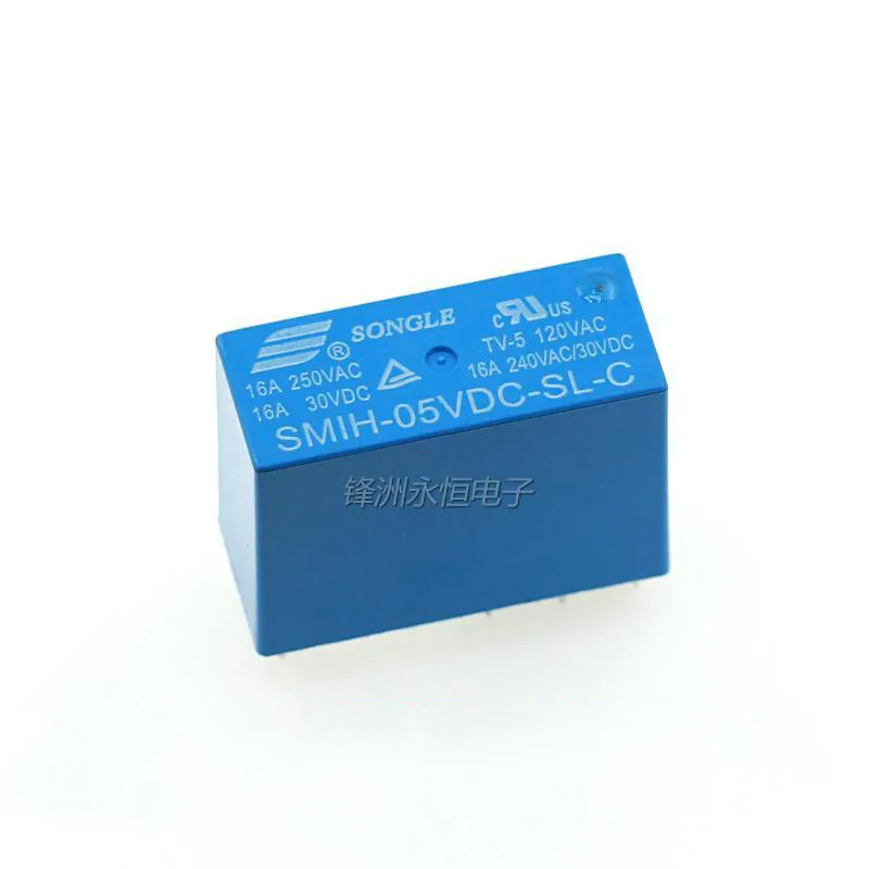 5 шт. SMIH 05V 12V 24vdc sl a c 6 pin / 8 16A нормально разомкнутый реле|Реле| |
