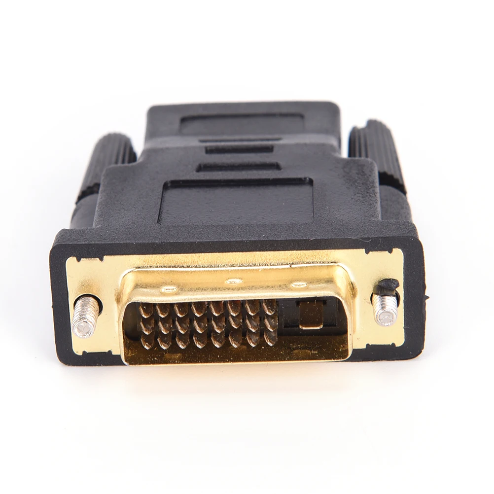 Переходник JETTING New DVI 24 + 1 штекер на HDMI-совместимый Женский конвертер позолоченный