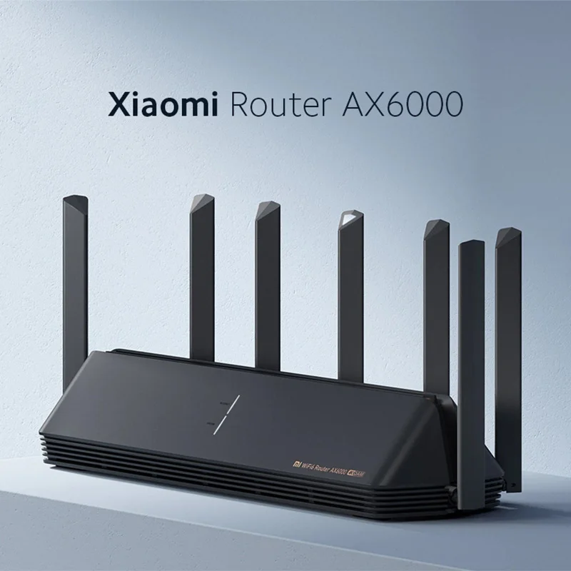 Оригинальный беспроводной маршрутизатор Xiaomi Mi WiFi AX6000 WiFi6 vpn 512 MB Qualcomm CPU Mesh Repeater