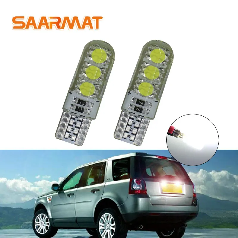 2 шт. светодиодные ламсветильник T10 W5W для Land Rover v8 discovery 4 3x8 freelander defender A|Сигнальная