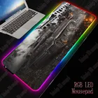 Игровой коврик для мыши Mairuige World of Tanks RGB, большой компьютерный коврик для мыши, игровой коврик для мыши XXL, коврик для мыши с подсветкой, коврик для клавиатуры, Настольный коврик
