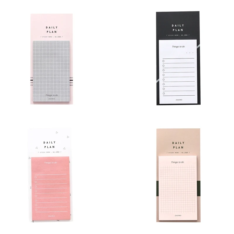 

1pc 50 Sheets To Do List Check List Sticky Notes Memo Pad Notepad School Office