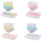 1050 шт., одноразовая Радужная маска для лица