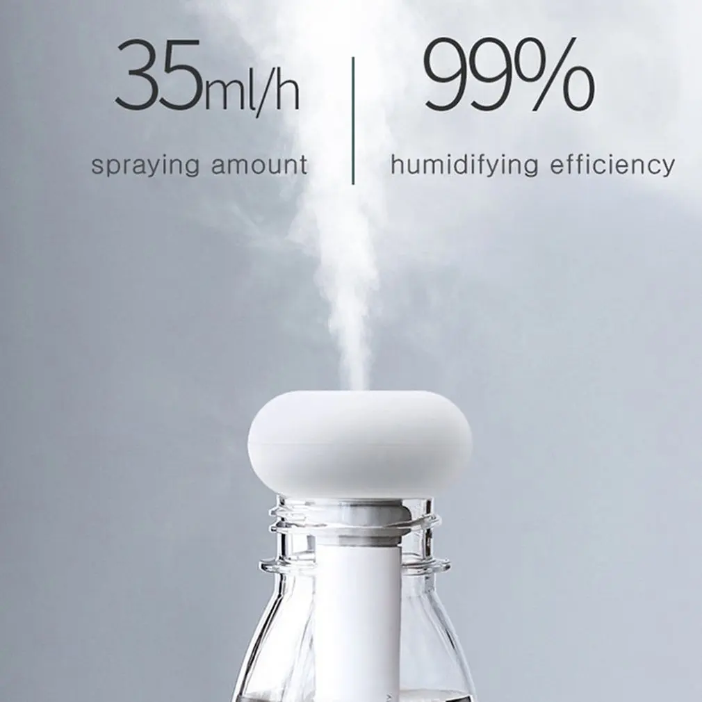 

Donut Humidifier Universal Mini Spray Usb Travel Portable Creative Mineral Water Bottle Humidification Tool