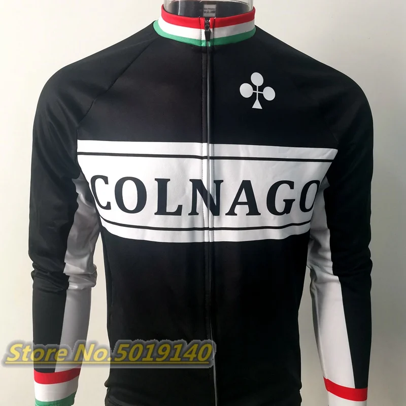 COLNAGO, Мужская зимняя теплая велосипедная одежда, ветрозащитная одежда для езды на велосипеде, костюмы, roupa ciclismo, куртка для велоспорта, комплекты Джерси