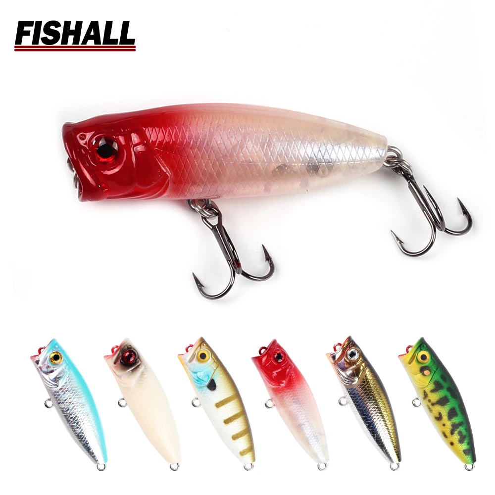 

Topwater Popper Lure Wobbler 55mm 7g Big Mouth Walking Fishing Bait